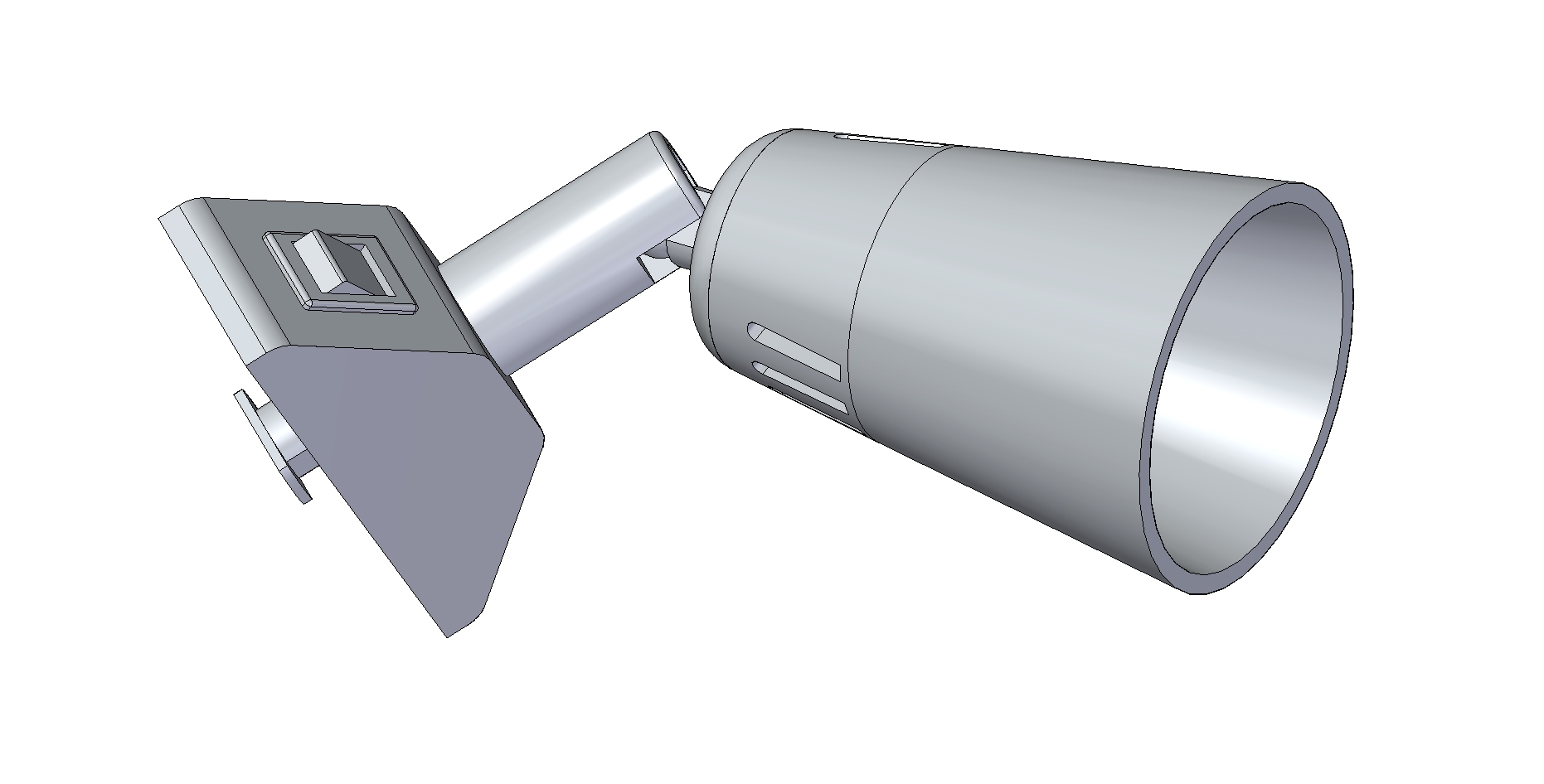 LED Strahler für die Kontaktschiene