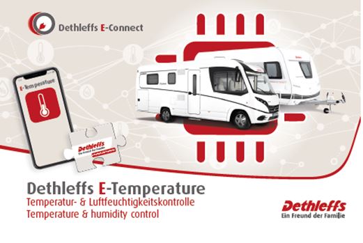 Dethleffs E-Temperature - Temperatur- und Luftfeuchtigkeitskontrolle
