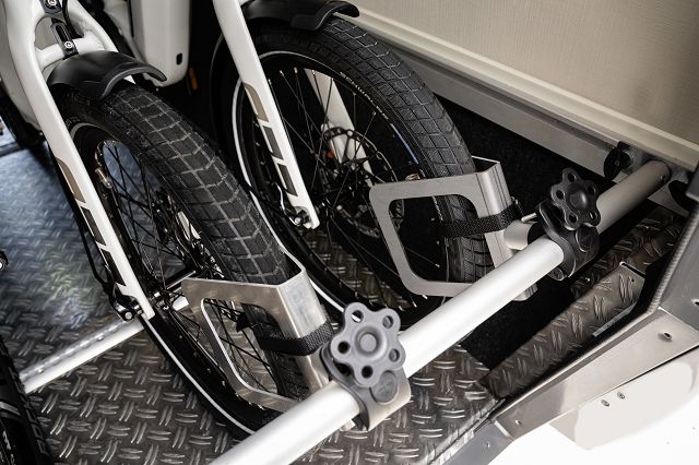 HYMER Bike Carrier Fahrradhalter Heckgarage für 2 Räder - Fiat Version