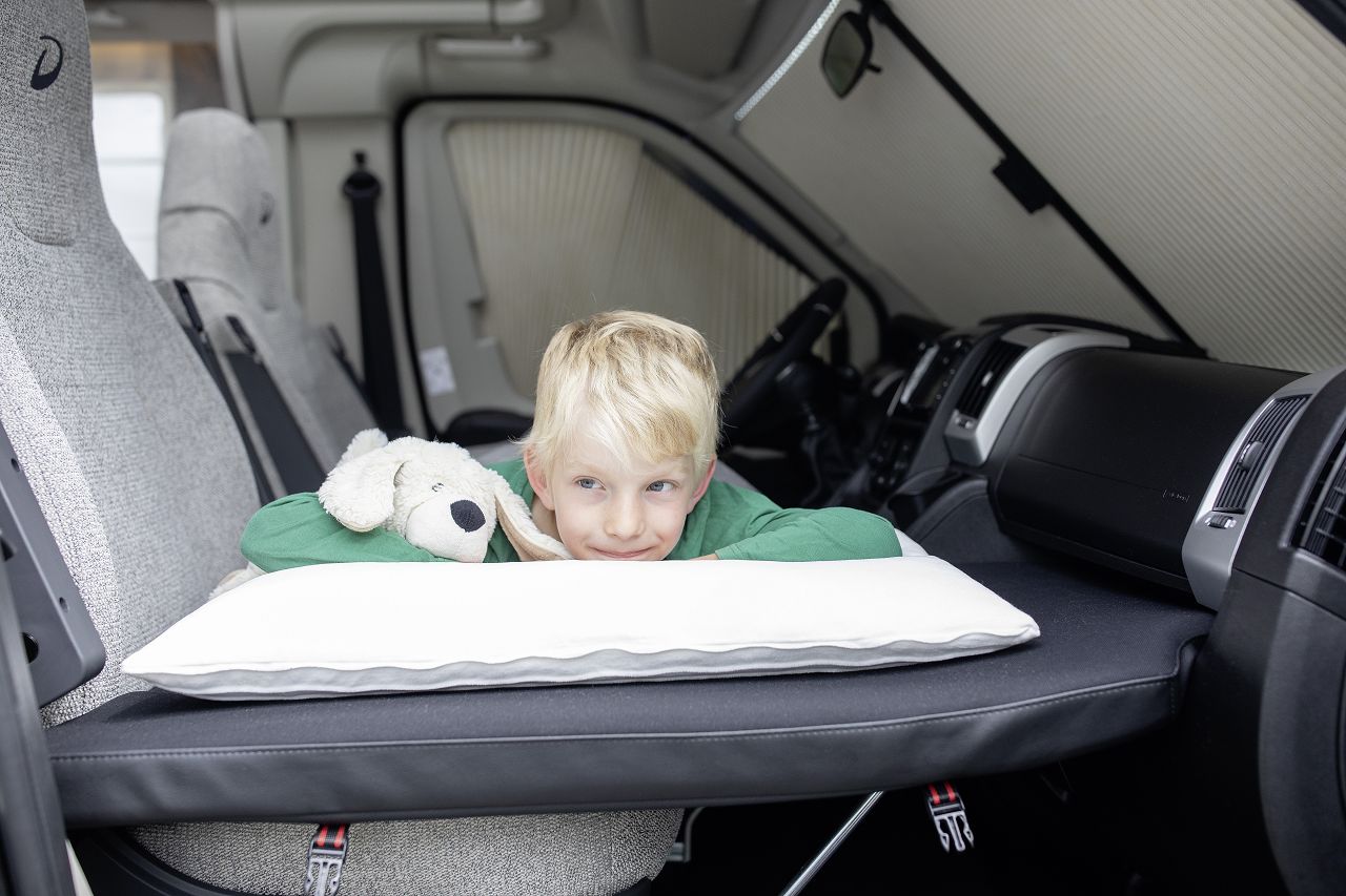 Dethleffs Kinder-Zusatzbett für Fahrerhaus