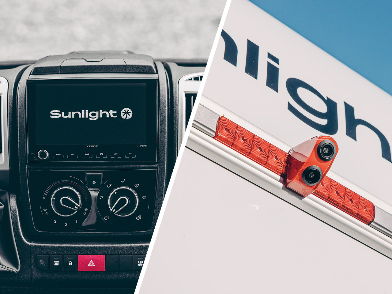 Sunlight Multimediapaket 2 für Integrierte Wohnmobile Fiat Ducato 8 ab MJ2022